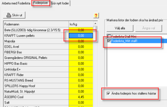 46 pricechange other feed lists